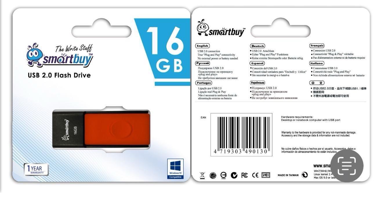 Smartbuy Flash USB A&C 16GB