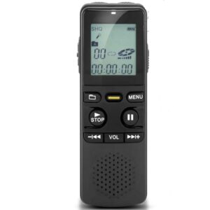 Coby Digital Voice Recorder 8GB Audio Sound Recorder MP3 Player - CVR30