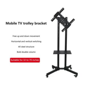 Conqueror Rotating Mobile TV Floor Stand 30"- 65" - HFL3B