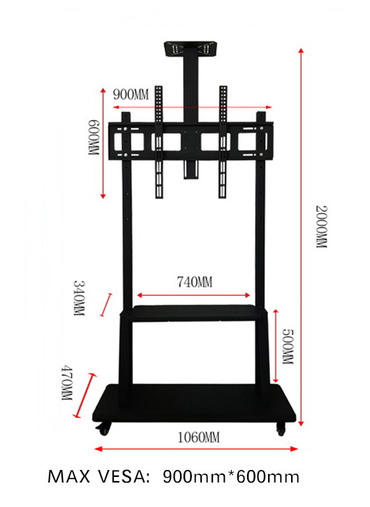 HFL4 STAND TV 60''-100''