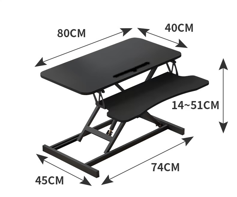 HAT12 DESK MOUNT ADJUSTABLE