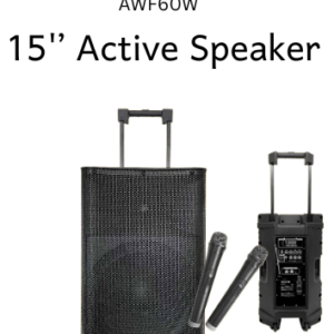 AIWA Speaker Trolley with Battery – AWF60W