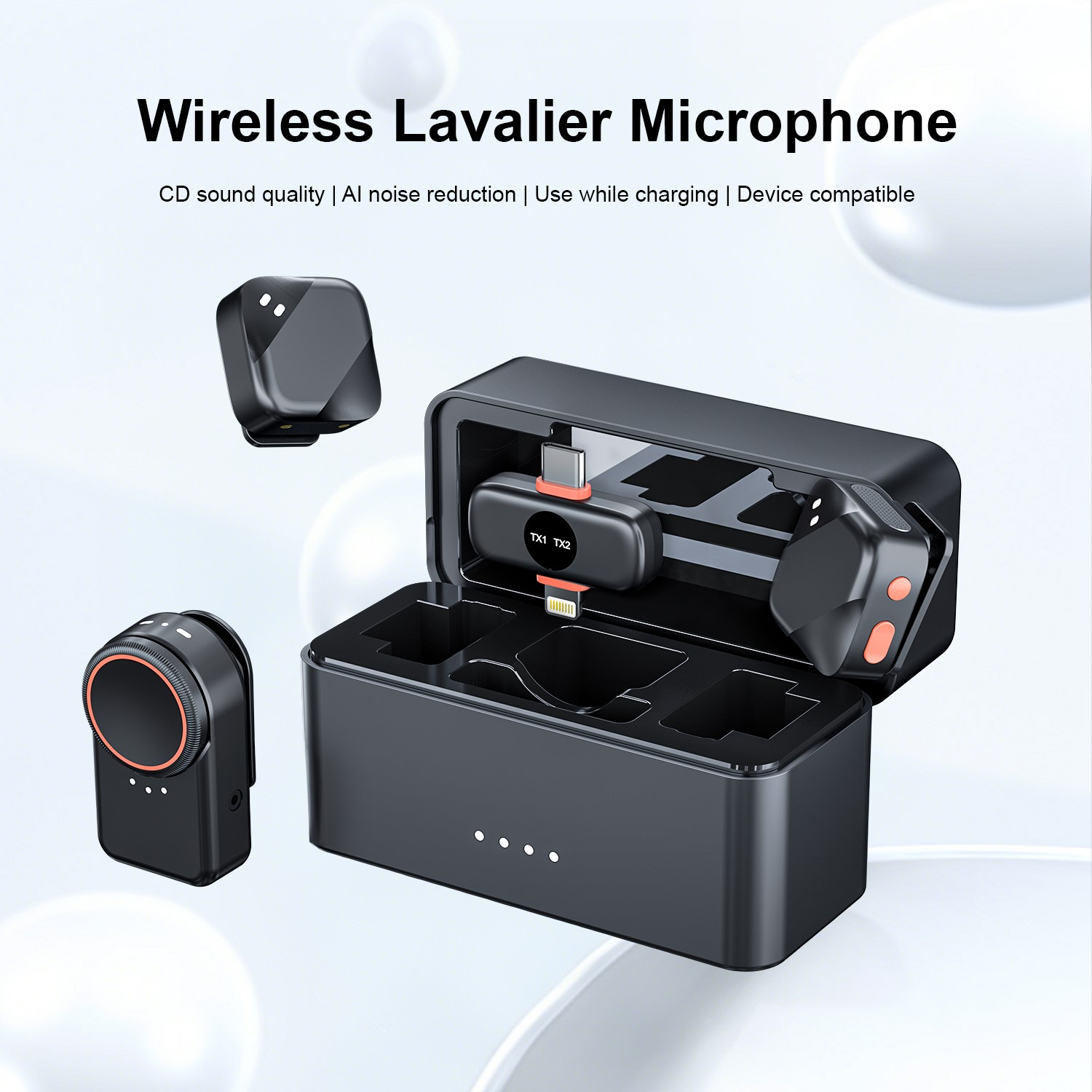 Conqueror Wireless Lavalier Microphone – S50